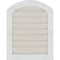 Ekena Millwork Arch Top Gable Vent Non-Functional Western Red Cedar Gable Vent w/Decorative Face Frame, 16"W x 28"H GVWAR16X2802RDPWR - alternate 3